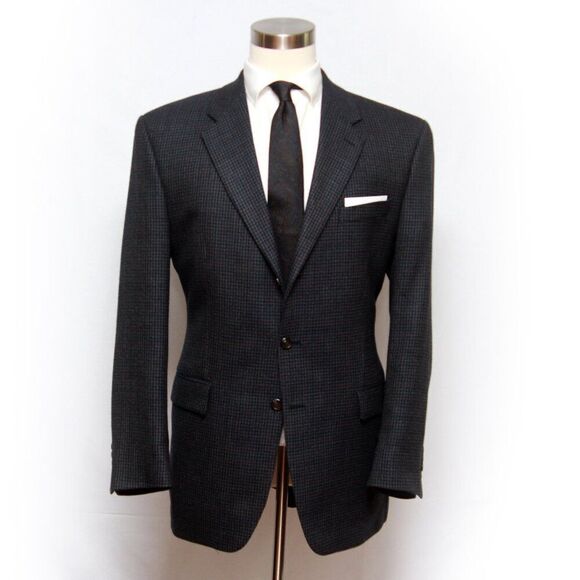 Lauren Ralph Lauren Men's Sport Coat Blazer Jacket Size 44L Lambs wool D060376 - Picture 1 of 13
